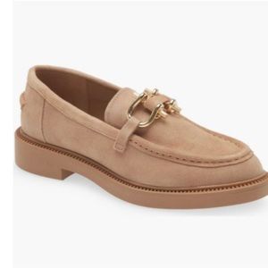 Steve Madden Kalon Sand Suede Women’s Loafer Size 7.5
